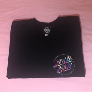 SANTA CRUZ Tie Dye Womens Tee